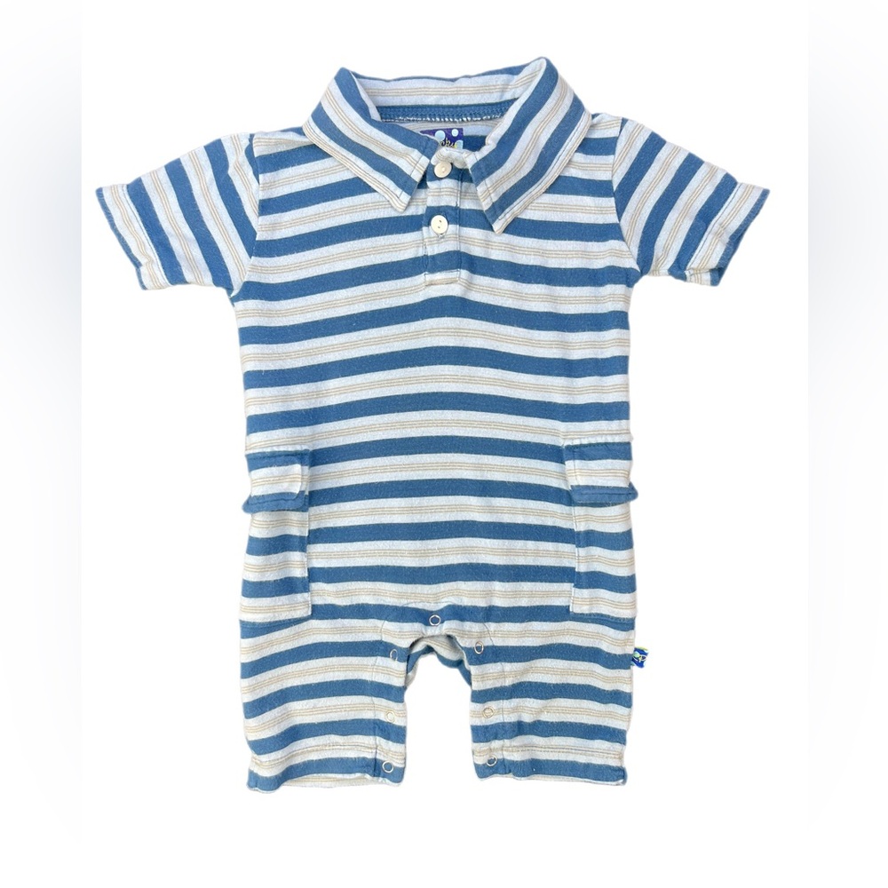 KICKEE PANTS Bamboo Shortall - 0-3M
